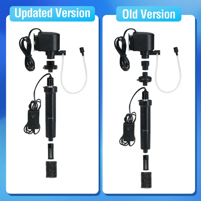 Coospider CTUV-H5P UV-Filterpumpe für Aquarien, 1200 l/h, 5 W