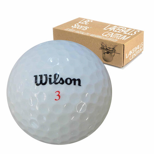 lbc-sports Wilson Mix Golfbälle, 50 weisse Lakeballs im Netzbeutel