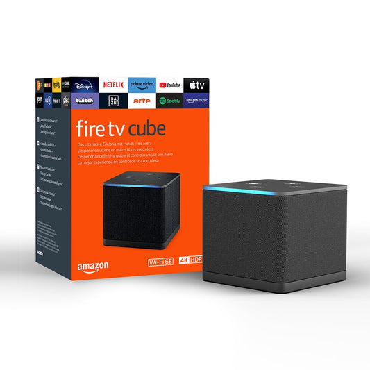 Amazon Fire TV Cube 4K Streaming-Mediaplayer - Neueste Gen.
