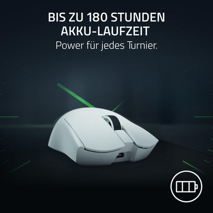 Razer Viper V4 Pro – kabellose E-Sport-Gaming-Maus, 50 g, Weiss