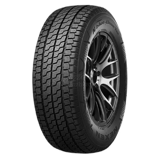Nexen N'blue 4Season Van Allwetterreifen - 225/70 R15 112R C. Schwarzer Reifen für Vans, bietet ganzjährigen Grip.