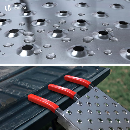 VOUNOT Faltbare Auffahrrampen Laderampen - 2 Stk. 800 kg