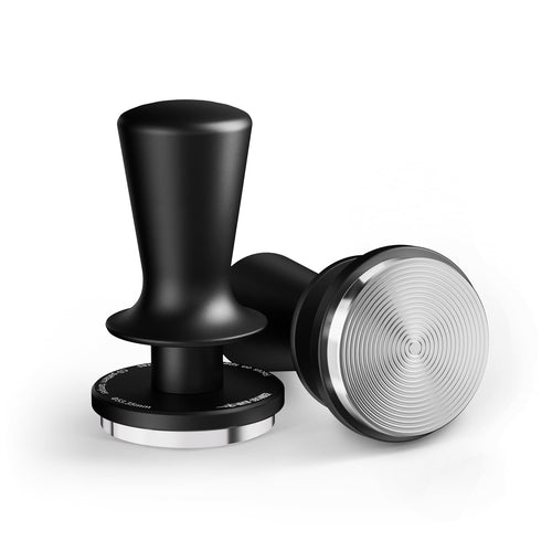 MHW-3BOMBER Espresso Tamper 54 mm, CD Serie mit 2-Feder-Auto-Rebound – Aluminiumgriff und Edelstahlbasis