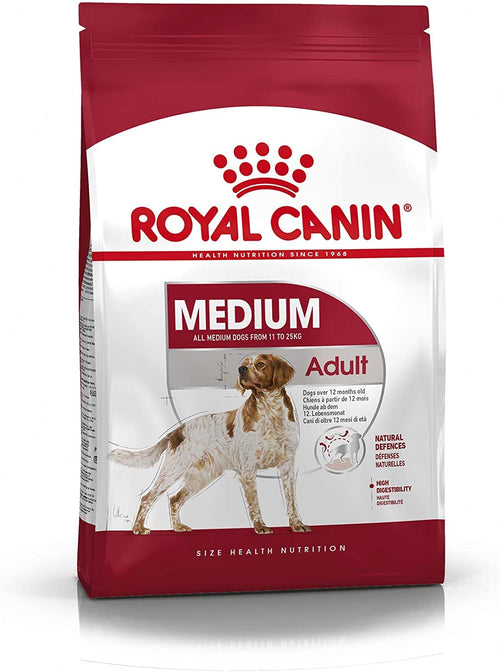 Royal Canin Medium Adult Hundefutter für mittelgrosse Hunde – 10 kg Beutel