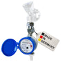 ZÄHLER plattform Wasserzähler Garten geeicht 2026 Wasseruhr MADE IN GERMANY Gartenwasserzähler Zapfhahn Qn 1,5 BL 110 mm 3/4 Zoll