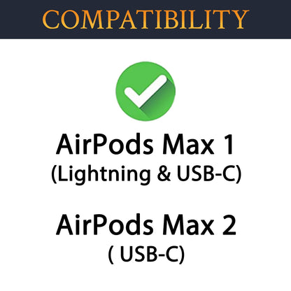 SOULWIT Ersatz Ohrpolster für AirPods Max, Mesh-Stoff & Schaumstoff