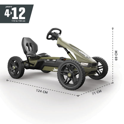 BERG Rally Jeep® Cherokee Gokart | Tretfahrzeug 4-12 J.