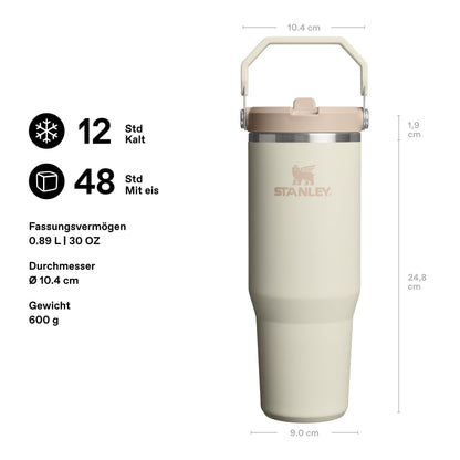 Stanley 1913 Flip Straw Tumbler Trinkflasche 0.89 L Cream