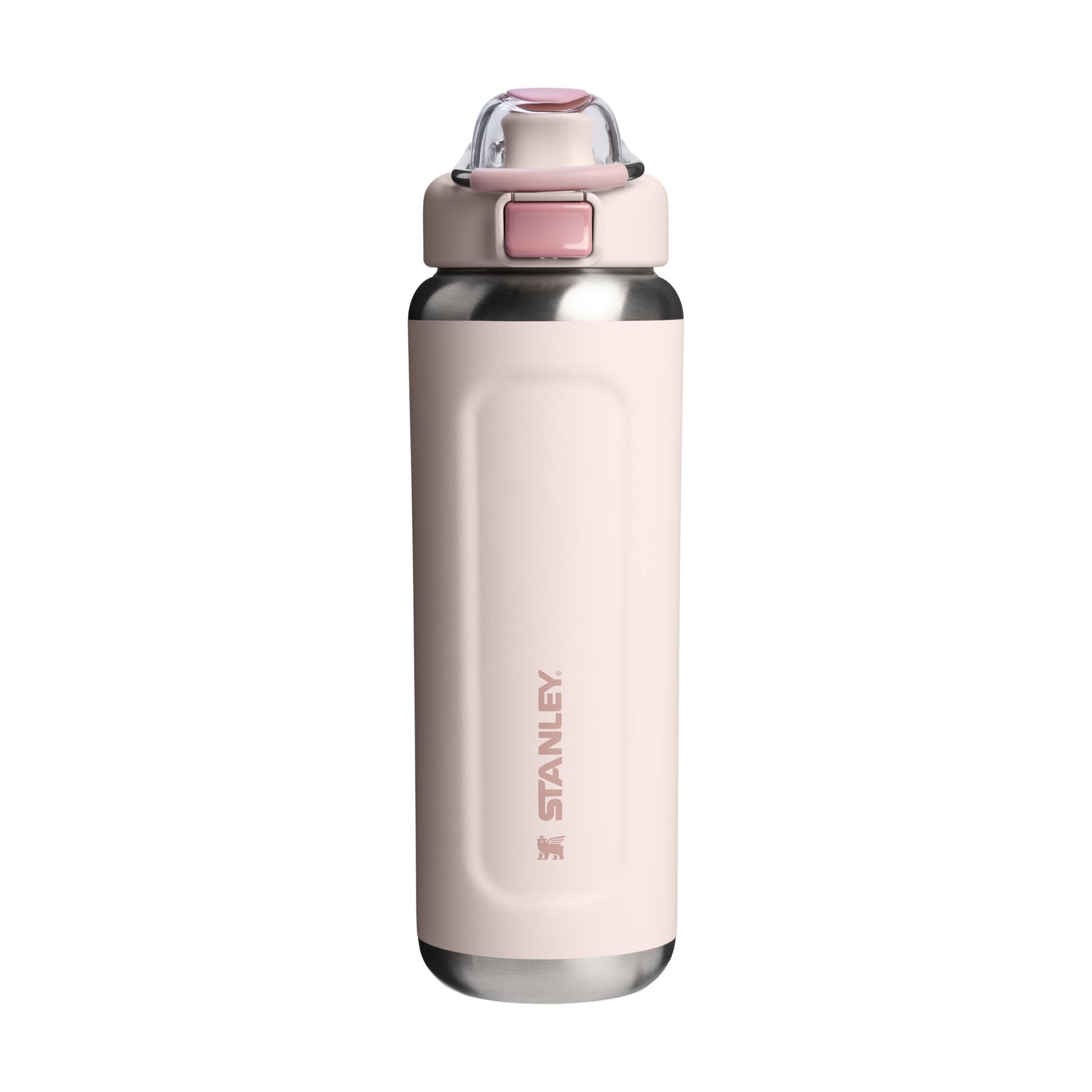STANLEY 1913 Wellspring Bottle 0,7 l – Thermosflasche Rose Quartz, Edelstahl mit Metallbügel