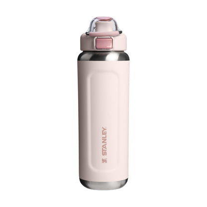 STANLEY 1913 Wellspring Bottle 0,7 l – Thermosflasche Rose Quartz, Edelstahl mit Metallbügel