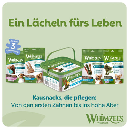 WHIMZEES Stix L Kaustangen Zahnpflege für grosse Hunde, 30 Stück