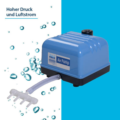 AquaForte Hi-Flow V-60 Luftpumpe für Teiche – Leistungsstark