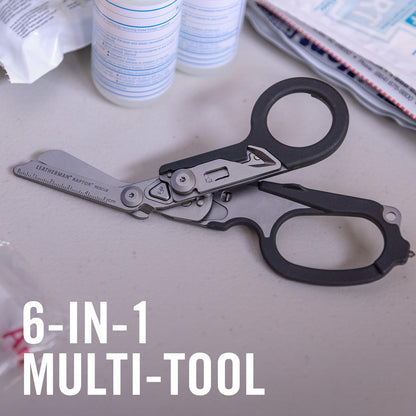 Leatherman Raptor Rescue Notfallschere mit Gurtschneider - Rot/Schwarz