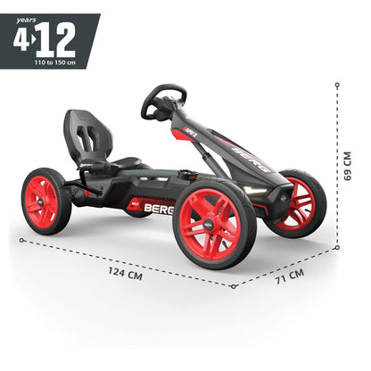 **BERG Rally Gokart – robustes Kindertretfahrzeug 4-12 Jahre**