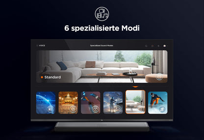 TCL S55HE Soundbar 2.1 Kanal System mit kabellosem Subwoofer