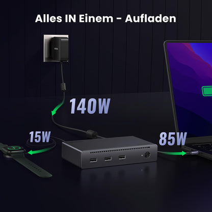 UGREEN Revodok Max 208 Thunderbolt 4 Dock - 40Gbps, 85W