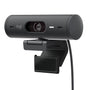 Logitech Brio 500 Full-HD Webcam mit Auto-Lichtkorrektur – Graphit. Graphitfarbene Full-HD Webcam für Videocalls und Streaming.