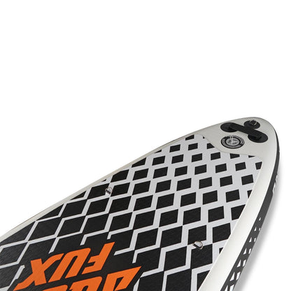 Fuxtec Aufblasbares SUP Board Set Touring Schwarz/Weiss 320x81cm