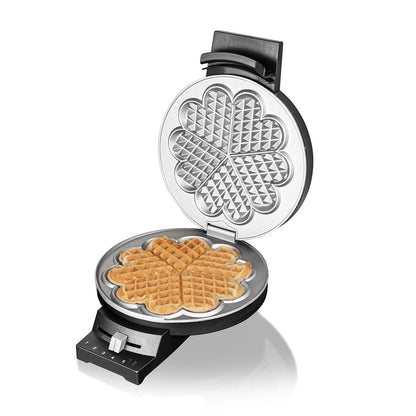 Cloer 180 Waffeleisen für eine Herzwaffel – schwarz