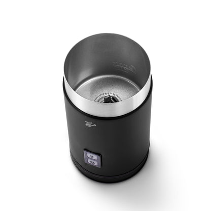 Tchibo Elektrischer Milchaufschäumer, Edelstahl, 130 ml, schwarz
