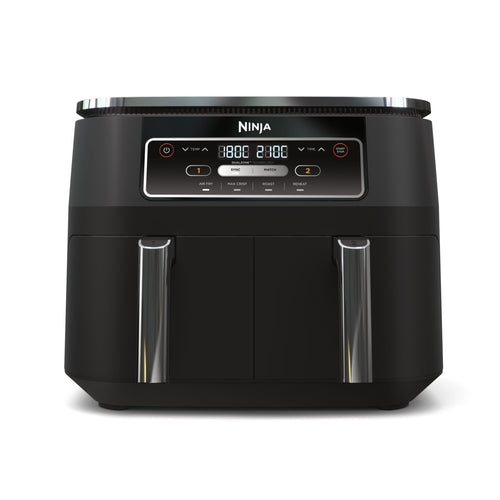 Ninja Foodi Dual Zone Airfryer AF200EU Heissluftfritteuse 7.6L Schwarz