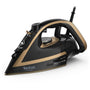 Tefal Puregliss Dampfbügeleisen FV8064, 3000 Watt, schwarz/gold