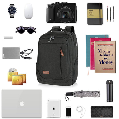 KROSER Laptop-Rucksack 17,3 Zoll wasserabweisend Business Daypack