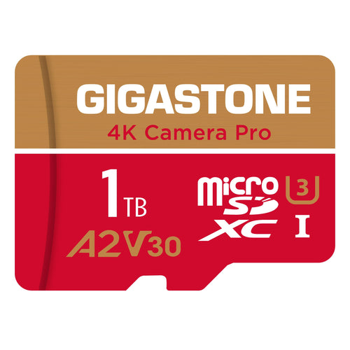 GIGASTONE 1TB MicroSDXC Speicherkarte - A2 V30 U3