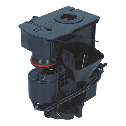 LUTH Brüheinheit Brühgruppe für Siemens EQ9 S300-S900 (11010422). Kompaktes, dunkles Bauteil zur Espressozubereitung in der Kaffeemaschine.