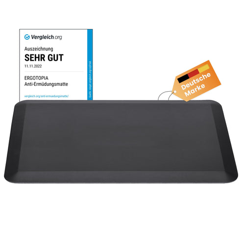 Ergotopia Anti-Ermüdungsmatte ergonomische Stehmatte - Schwarz