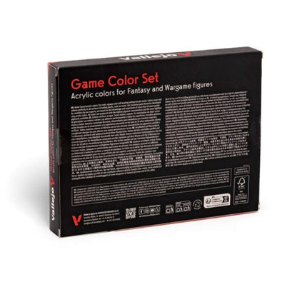 Vallejo Game Color Farbset – 16 Acrylfarben für Miniaturen