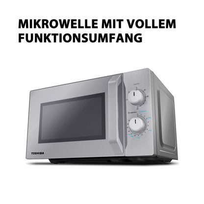 Toshiba Solo Mikrowelle 20L MW2-MM20PF(SL) Freistehend Silber