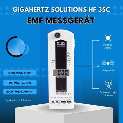 Gigahertz Solutions HF35C Hochfrequenz Elektrosmog Messgerät