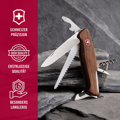 Victorinox Ranger 55 Grosses Schweizer Taschenmesser Feststellklinge