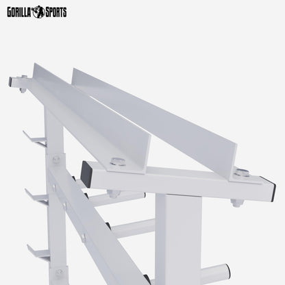 GORILLA SPORTS® Gewichteständer Hantelablage 3 Ebenen 30mm 400kg