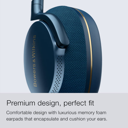 Bowers & Wilkins PX7 S2 Kopfhörer – Bluetooth Noise Cancelling Blau