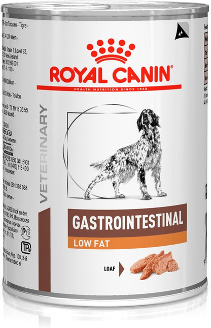 Royal Canin Veterinary Gastrointestinal Low Fat Mousse 12 x 420 g, Diät-Nassfutter für Hunde