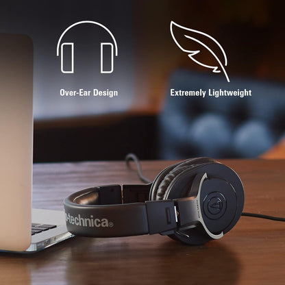 Audio-Technica ATH-M20X Professioneller Monitorkopfhörer Schwarz