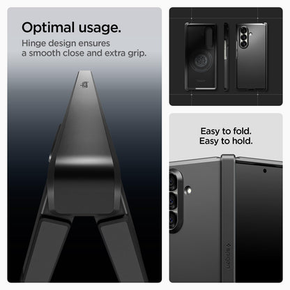 Spigen Tough Armor Pro MagFit Hülle Samsung Galaxy Z Fold 7 - Schwarz