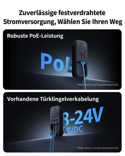 Aqara G400 Video-Türklingel mit Chime, 2K, PoE, HomeKit Secure Video