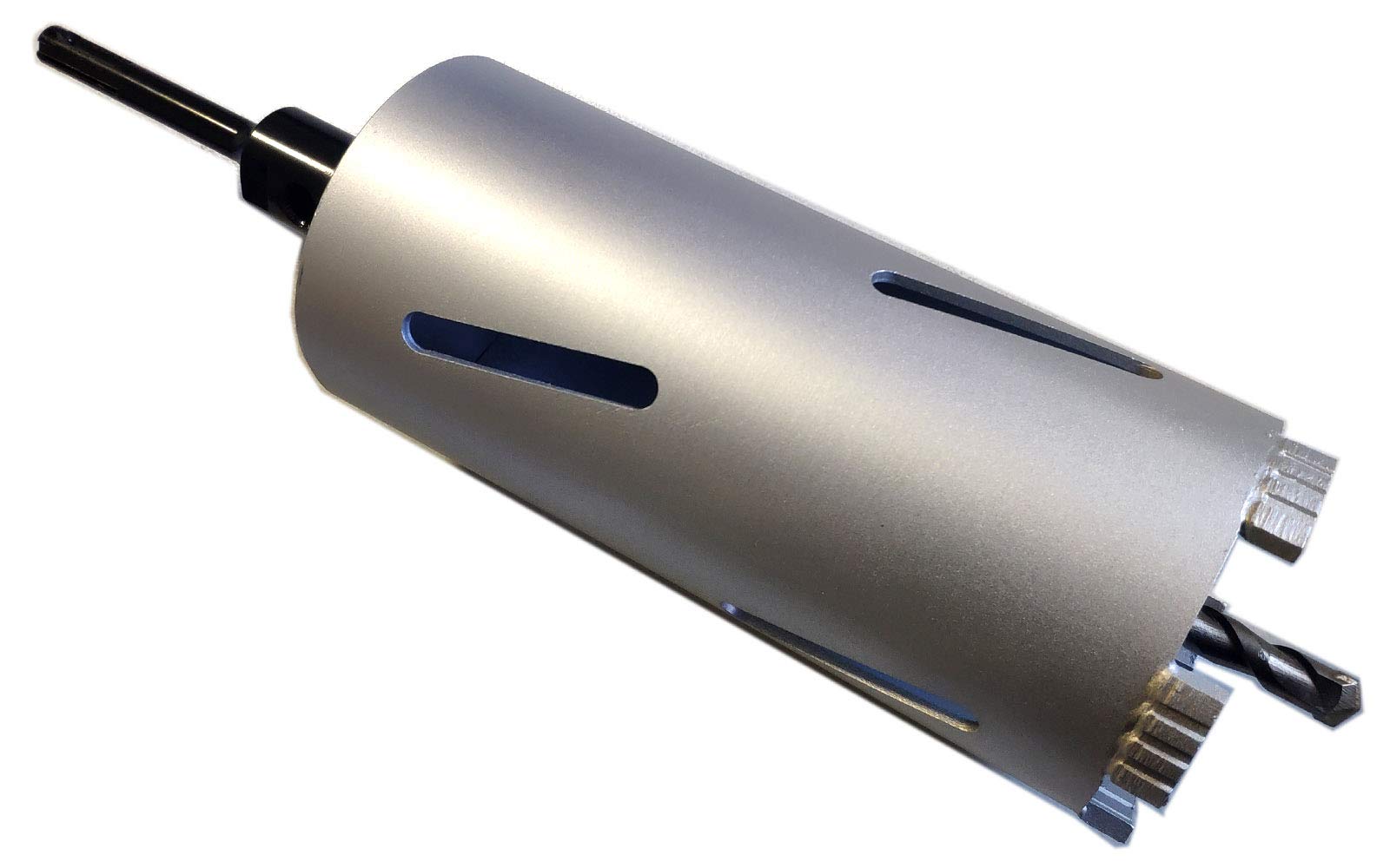 SDS PLUS Diamant Kernbohrkrone M22 für Bohrhammer - DM 102x200 mm. Zum Kernbohren in Beton und Mauerwerk.