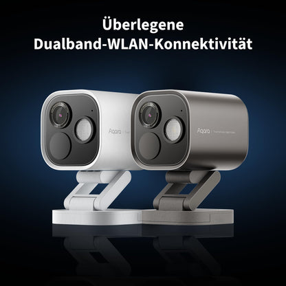 Aqara G5 Pro Überwachungskamera aussen, 4MP, WLAN, Kamera-Hub, Grau