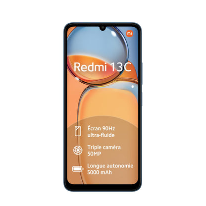 Xiaomi Redmi 13C Smartphone 4GB RAM 128GB Navy Blue