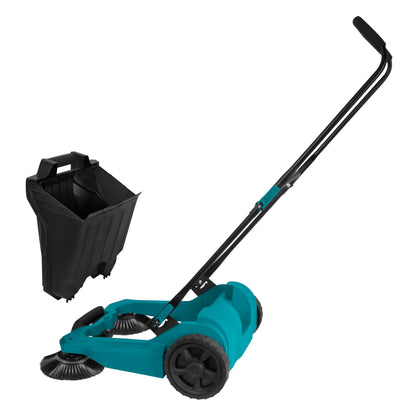 VONROC Kehrmaschine Manuell für Aussen – 65cm Kehrbreite