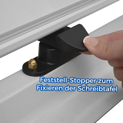 OfficeMarshal Mobiles Whiteboard 120x180cm - Doppelseitig Magnetisch