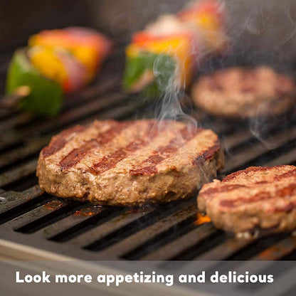 Uniflasy Grillrost mit Grillplatte Gusseisen 43 x 63 cm für Gasgrill