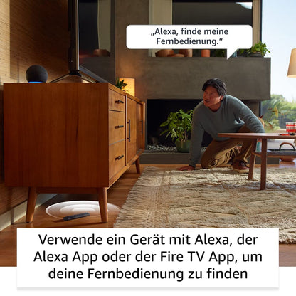 Amazon Alexa-Sprachfernbedienung Pro für Fire TV mit Remote Finder