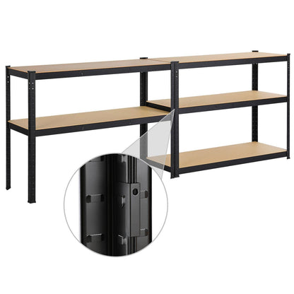 Yaheetech Schwerlastregal Metallregal - 180x120x45cm 5 Böden