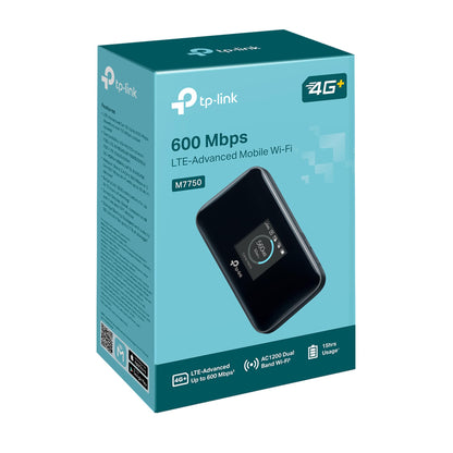 TP-Link M7750 Mobiler WLAN-Router 4G LTE Cat 12 Dualband