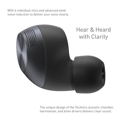 Technics EAH-AZ40E-K In-Ear Bluetooth Kopfhörer – Schwarz